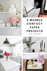 Two years ago, i applied granite contact paper to our cobalt blue laminate counter tops. The Best Diy Marble Contact Paper Projects With Tutorials Honey N Hydrangea Diy Marble Contact Paper Contact Paper Diy Marble