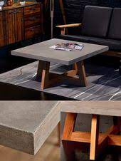 センターテーブル 存在感たっぷりなコンクリート天板 大人のお洒落情報 0107 オシャレカタログ センターテーブル コンクリート インテリア コンクリート家具