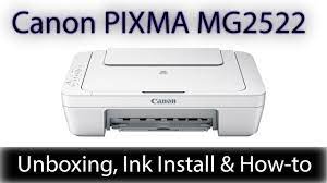 Setting up canon printer mg2522. Canon Pixma Mg2522 Color Inkjet Printer Also Scanner Copier Unboxing For Unboxit Youtube