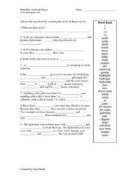 Complete the following table by filling in the empty spaces. Ph Worksheet 1 Answer Key