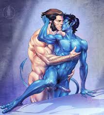 Wolverine and Nightcrawler by Lytta The Bug : rrule34gay