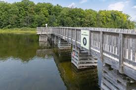 Bridge Crossing the Orangeville Reservoir