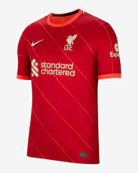 Shop at the official online liverpool fc store for the latest season football shirts and kit, with fast worldwide delivery! Liverpool Fc 2021 22 Stadium Home Men S Soccer Jersey Nike Com