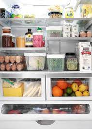Minimalist Fridge Refrigerator Organization Fridge Organization Fridge