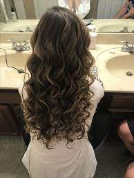 Homecoming Hair Curls Homecoming Prom Highlights Dance Curly Curled Hairstyles For Medium Hair Curls For Long Hair Formal Hairstyles For Long Hair