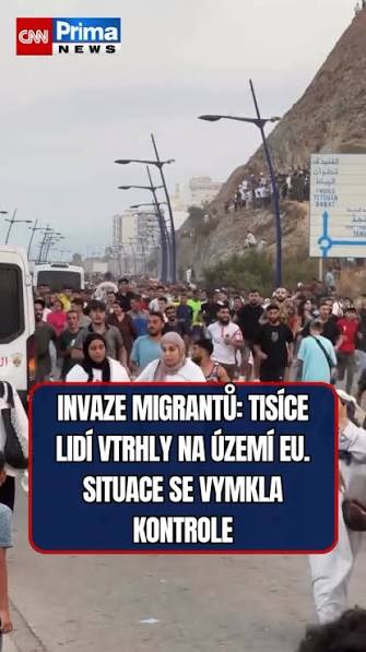 Šokující záběry. Tisíce Maročanů ve čtvrtek pronikly do španělského autonomního města Ceuta, když ze sousedního Maroka přeplavali či přešli po souši. Nejméně sedm lidí se utopilo. Policii, která ...