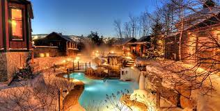 Scandinave Spa Blue Mountain Scandinavian Baths Day Resort Spa Canadian Road Trip Canada Travel Ontario Winter