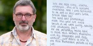 Great British Baking Show Fans React To Season 11 Contestant Marc Elliott S Letter To The Show