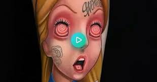 Starting piece of my Alice in wonderland sleeve. Danny Elliott