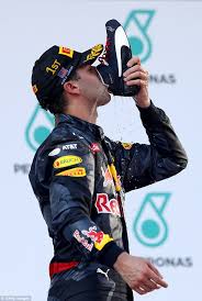 That means that, legally, daniel ricciardo is confirmed an artist. Daniel Ricciardo Wins The Malaysia F1 Grand Prix And Celebrates In Style Daily Mail Online