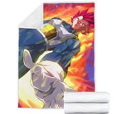 Maybe you would like to learn more about one of these? Dragon Ball Z Vegeta Super Saiyan God Majestic Pose Throw Blanket Saiyan Stuff
