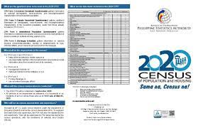 This information is used by the census bureau to help compile u.s. Philippine Statistics Authority Cavite Facebook