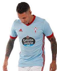 The celta de vigo 16/17 adidas away kit is dark blue with lighter blue pinstripes. Celta Vigo Kit Cheap Online
