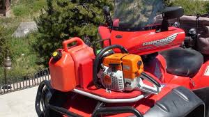 Sidebysidestuff.com has been visited by 10k+ users in the past month Chainsaw Carrier For About 5 Honda Atv Forum Atv Accessories Chainsaw Atv Racks