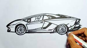Lamborghini ganador sketsa autonetmagz review mobil dan. Cara Menggambar Super Car Lamborghini Aventador Youtube