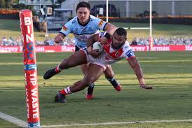 Unfortunately for you, sharks love the taste of dragon eggs! St George Illawarra 30 16 Cronulla Dragons Victorious Against Sharks Loverugbyleague