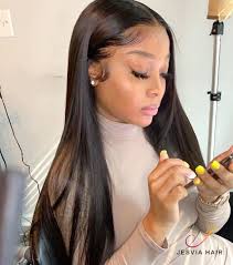 Straight Hair Slayyyyy It Is Gorgeous Straight Weave Hairstyles Hair Laid Wig Hairstyles