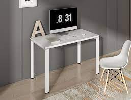 Browse white office desks at staples and shop by desired features or customer ratings. Wholesale Office Furniture Door Type Metal Frame Small White Simple Home Office Desk Cf U1260c