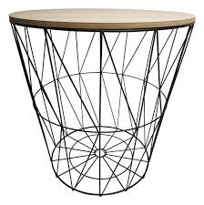 Beistelltisch Mit Abnehmbarer Tischplatte Tom Natur Metall Beistelltisch Einrichtungsideen Kleiner Couchtisch