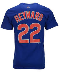 Mens Jason Heyward Chicago Cubs Player T Shirt
