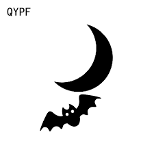 Free shipping on orders over $25 shipped by amazon. Qypf 11 1 16 3 Funny Halloween Bat Decor Car Sticker Silhouette Bumper Window Decals C16 2315 Car Stickers Aliexpress