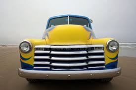 Image result for Chrome Yellow 1953 GMC Truck