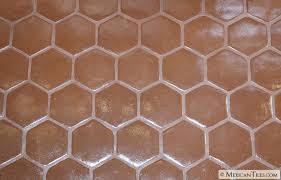 Hexagonal tiles allow you to achieve a different aesthetic than more tradional rectangular and square tiles. Mexican Tile 7 Spanish Mission Red Terracotta Floor Tile Hexagon