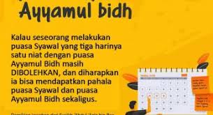 Panduan ini akan menunjukkan cara niat puasa hari putih, waktu, kelebihan dan beberapa maklumat berkenaan ayyamul bidh. Hukum Menggabungkan Puasa Syawal Dan Ayamul Bidh Archives Nasihat Sahabat