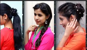 This hairstyle is easy to achieve for women with naturally straight hair and looks good on women with a round face shape. Different Hairstyle For Long Hair Girls Simple Craft Ideas