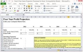 You can include both your income and expense spreadsheets in the same workbook. Free 4 Year Sales Projection Template For Excel