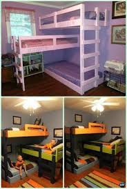 Diy Kids Bunk Bed Free Plans Picture Instructions Ranzalar Ranza Yatak Ev Dekoru