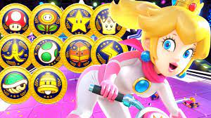 Princess peach mario kart 8