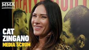 Cat zingano feared her eye was ruptured in loss to megan anderson at ufc 232 on saturday. Cat Zingano On Pain From Eye Injury I D Have A Baby 10 Times Before I Do That Again Youtube