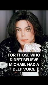 Michael Jackson's Deep Voice Revealed