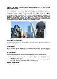 Food garnishes and accompaniments and various standard operating procedures followed by food and beverage service business. Daftar Kumpulan Contoh Sop Perusahaan