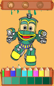 Just have fun with it. Free Coloring Pages For Robot Train For Android Apk Download