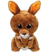 Ty Beanie Boo S Kipper Canguro Color Marron 23 Cm United Labels Iberica 37160ty Color Modelo Surtido Ty Ty Beanie Canguros Peluches Beanie Boos