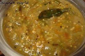 Sujana S World Vankaya Bendakaya Pullagura Eggplant Okra Curry Okra Curry Csa Recipes Okra