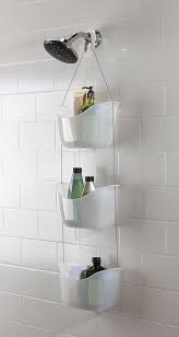 Over The Toilet Shelving For Optimizing Storage Space In Small Bathrooms Shower Organization Hanging Shower Caddy Shower Caddy