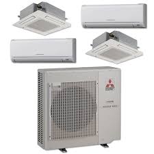 The best portable air conditioner. Mini Split 4 Zone Mitsubishi Up To 19 2 Seer Heat Pump System Mxz4c36na2 U1 X 4 Wall Mount Or Ceiling Cassette
