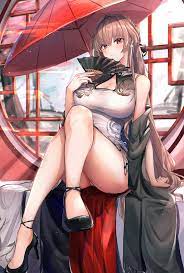 Maybe you would like to learn more about one of these? Wallpaper Anime Legs Crossed Looking At Viewer Red Eyes Long Hair Blush Dress 2767x4093 M×£wittye 1769787 Hd Wallpapers Wallhere