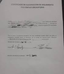 Si estás vacunado, este documento certificará tu inmunidad. Policia Detuvo A Doctora Que Firmo Falso Cumplimiento De Aislamiento