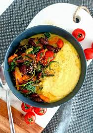 Curry D Haricots Rouges Et Polenta Equilibre Et Saveurs Cuisine Vegetarienne Haricot Rouge Recette Sympa