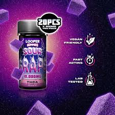 Gummies: Sour Grape Looper: Award Winning Cannabinoids