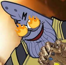 Avengers Infinity War Thanos As Spongebob Patrick Meme With Infinity Gauntlet Spongebob Patrick Infinity War Patrick Meme