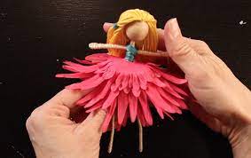 This Diy Doll Making And How To Make A Fairy Doll Tutorial Is The First Doll Making Video That You Should Watch If You Re In Fairy Dolls Doll Tutorial Diy Doll