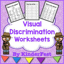 Letter Discrimination Worksheets Teachers Pay Teachers