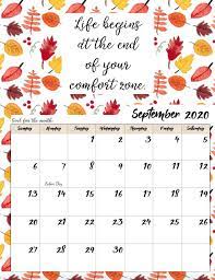 Free Printable 2020 Monthly Motivational Calendars Free Printable Calendar Calendar Printables Calendar Quotes