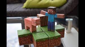 Minecraft benötigt java, und zwar in der aktuellsten version. Papercraft Minecraft Schwein Anleitung Youtube