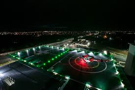 The terms helicopter and aircraft refer to vertical lift aircraft that participate in sling load operations. Custom Hardwired Helipad Lighting Solution For Royal Adelaide Hospital